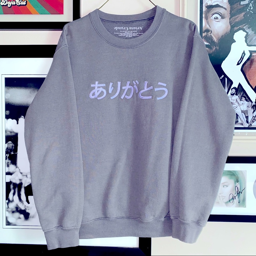 Thank u next, arigato Sweater (ON HOLD DONT BUY)